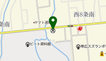 美容室ア・ラモードシェリア店の地図画像