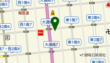 株式会社ソニックジャパン帯広支店の地図画像