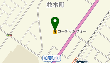 コーチャンフォー北見店ミュージックコーナーの地図画像