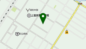 上富良野町高齢者事業団の地図画像