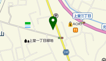 かみどうはりきゅう整骨院の地図画像