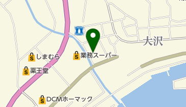 マルショー商店の地図画像