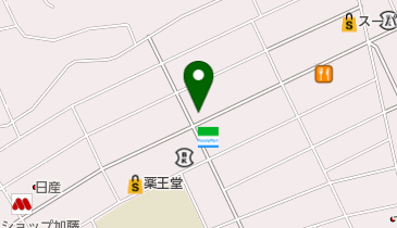 メガネの相沢気仙沼田中前店の地図画像