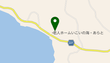 特別養護老人ホームいこいの海・あらとの地図画像