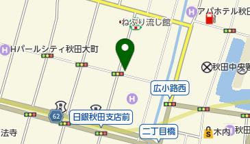 株式会社仲村保険サービス秋田支店の地図画像