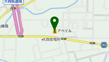 シャンブル大森FM店の地図画像