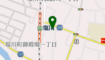 しおかわ整骨院の地図画像