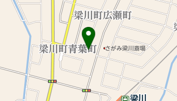 ささき衣料店の地図画像