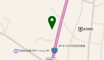 ワーキングやぶきの地図画像