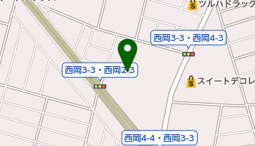 マッシモ札幌ジャスコ西岡店の地図画像