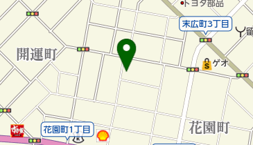 ワミレスミラクルるもいサロンの地図画像