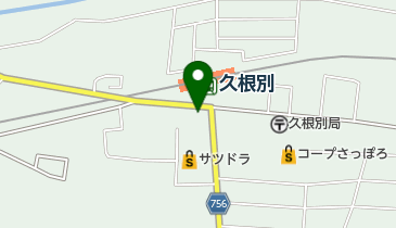 久根別フォートの地図画像