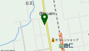 堀靴店の地図画像