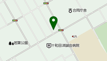 全労済十和田地区共済会の地図画像