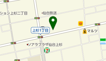 ヘアーショップ・スガワラの地図画像