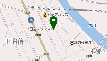 スナック絆の地図画像