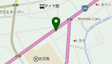 大石美容室の地図画像