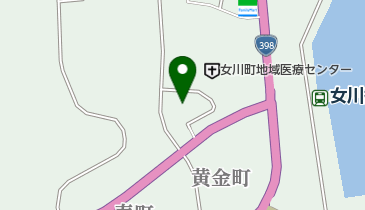 女川地区仮設歯科診療所の地図画像