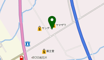 うさちゃんクリーニング ヤマザワ尾花沢店の地図画像