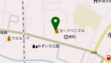 クリーニングベル本宮舘町店の地図画像