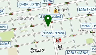 食品の大翔の地図画像
