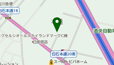 バッセル化学株式会社北海道営業所の地図画像