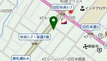 エリム薬局白石店の地図画像