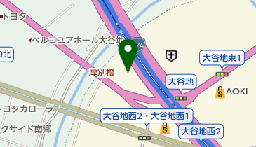 片桐機械株式会社札幌支店の地図画像