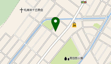 グループホーム菜の花 清田館の地図画像