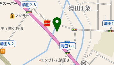 北海道良水株式会社の地図画像