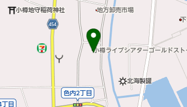 小樽GOLDSTONEの地図画像