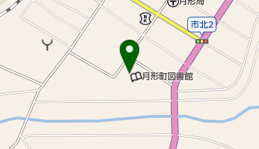 月形土地改良区の地図画像