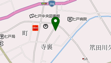 やえがし美容室の地図画像
