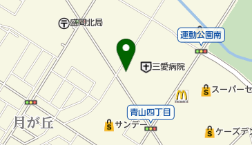 みずほ薬局月が丘の地図画像