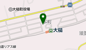 ユー美容室の地図画像