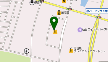 島村楽器仙台泉パークタウンタピオ店の地図画像