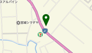 株式会社エスエスケイシー宮城支店の地図画像