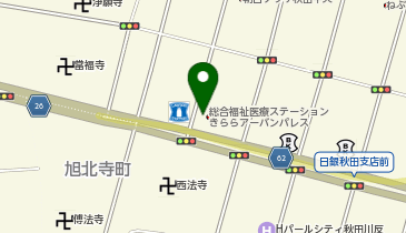 自立支援センターほのぼのの地図画像