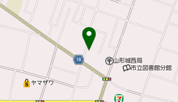 山川しみぬき店の地図画像