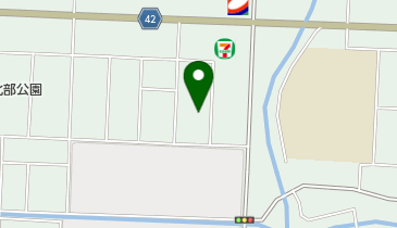 サヨシ食品夜間用の地図画像