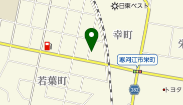 パレス理容の地図画像