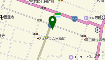 美容室茶蔵の地図画像
