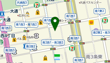 丸善メガネサロン札幌店の地図画像