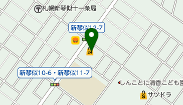 札幌第一保険の地図画像