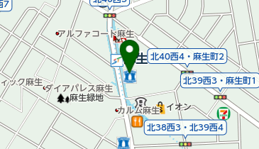 富国生命保険相互会社札幌北営業所の地図画像