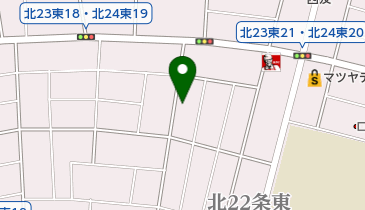 割烹駒草の地図画像