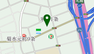 株式会社シバタ札幌支店の地図画像