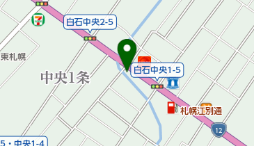染み抜き化学研究所の地図画像