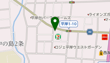 ちゅう房専科環状平岸店の地図画像