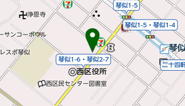 VANCOUNCIL琴似店の地図画像